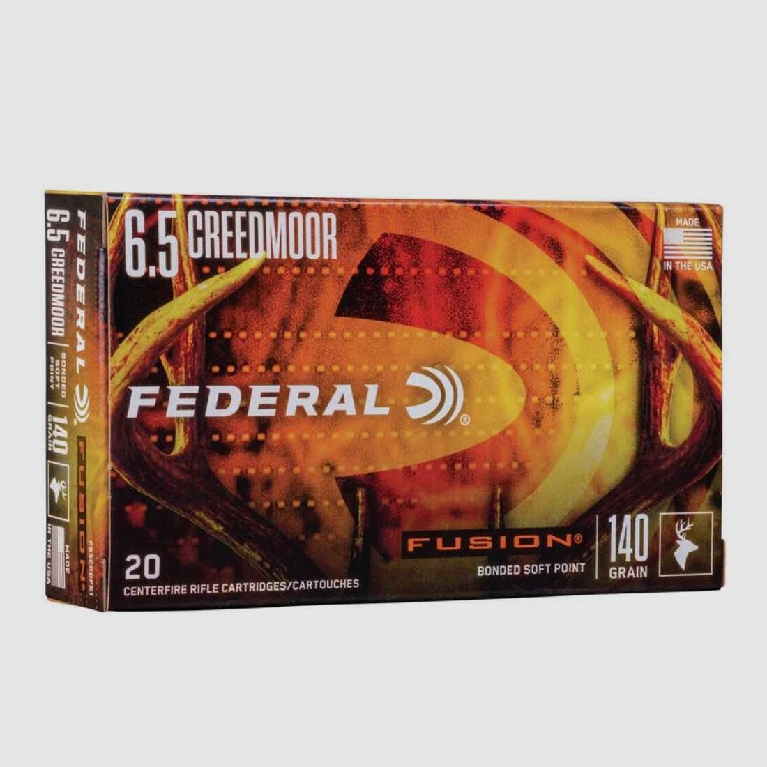 6,5 Creedmoor 9,1g/140grs. Federal Ammunition