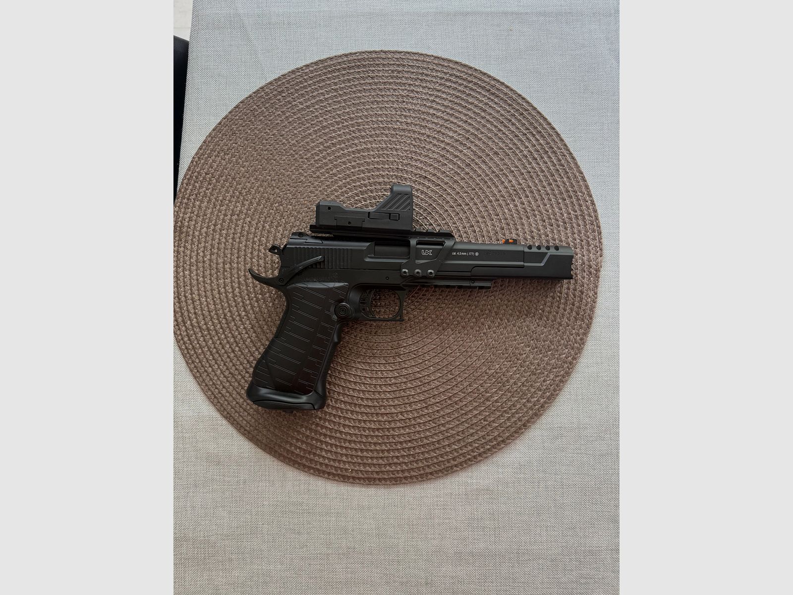 Umarex Racegun SET avec LPV 4,5 mm acier BB Blowback pistolet Co2 (P18)