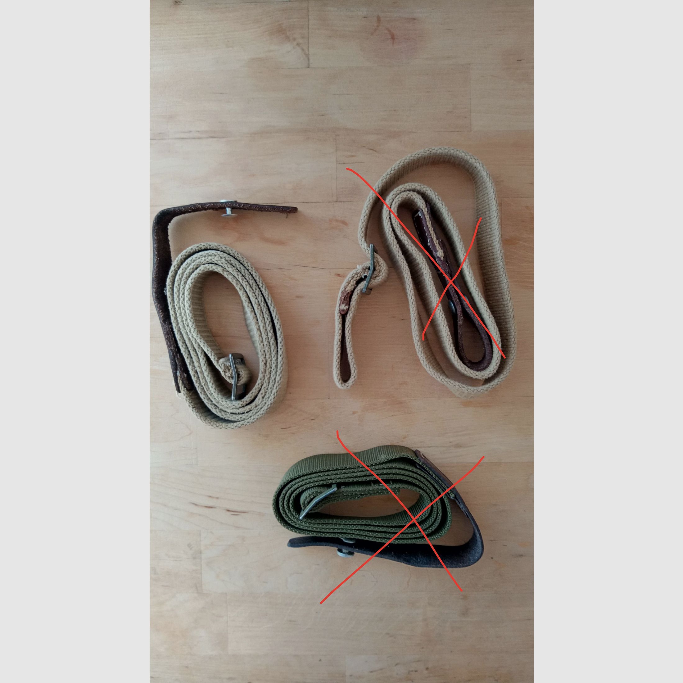 Cinghia per fucile SA VZ.58 ottimale per il fucile ad aria Xisico WMN B5 di Naunin / Perfecta 47 / First Strike SP47 // Cintura per armi / Cinghia di trasporto / Cinghia per fucile