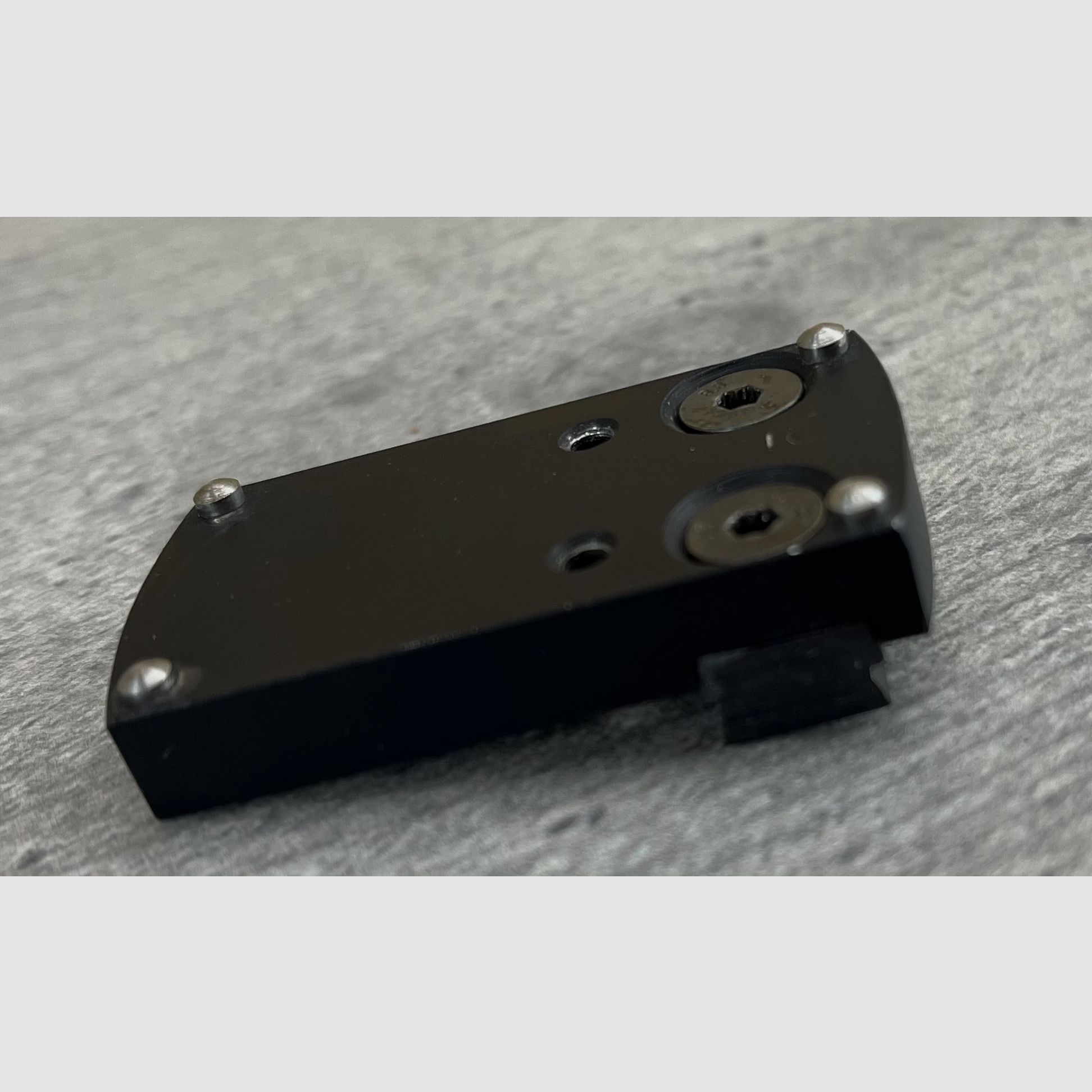 Exhibitor Docter-Sight adapter plate for notch prism with lateral insertion / U202510