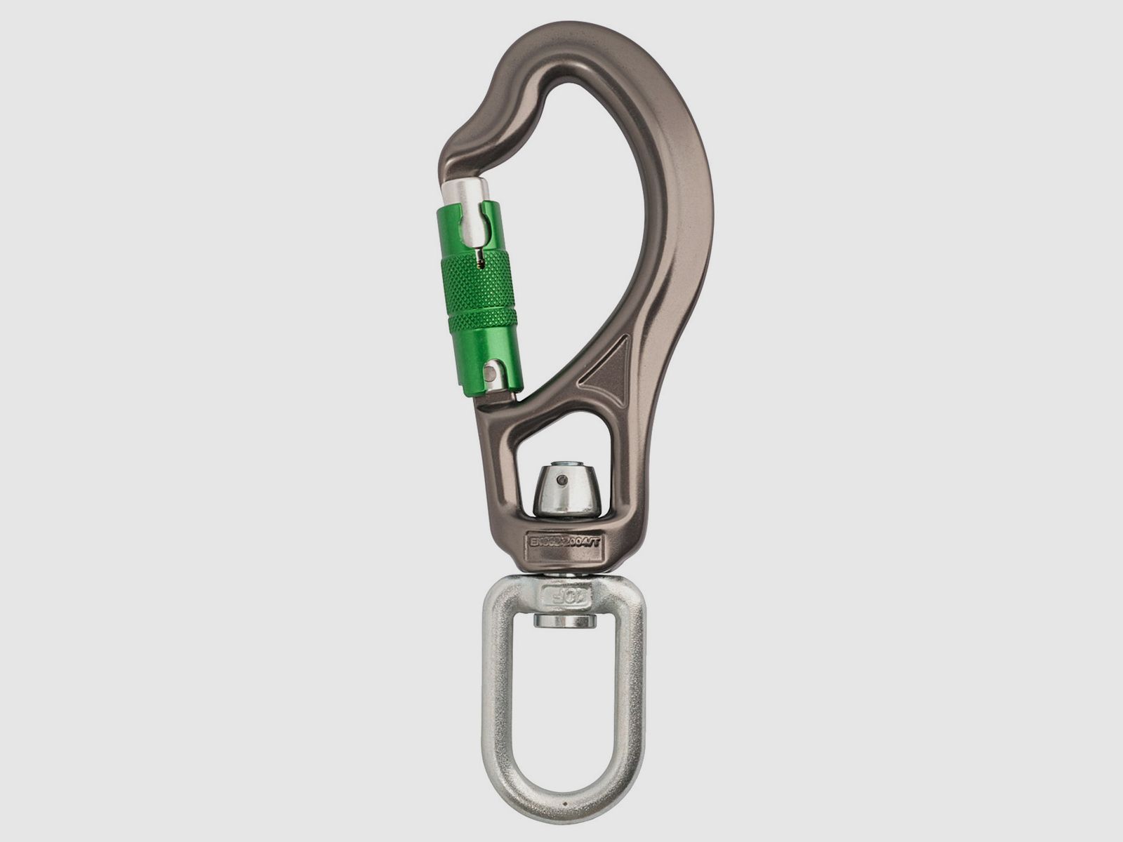 Carabiner Sidewinder Locksafe, Alu EN 362
