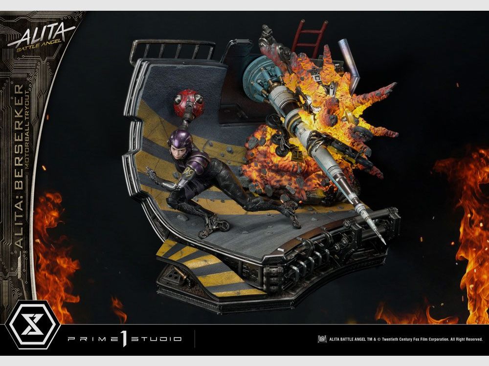 Alita: Battle Angel Statue 1/4 Alita Berserker Motorball Tryout Bonus Version 64 cm | 43075