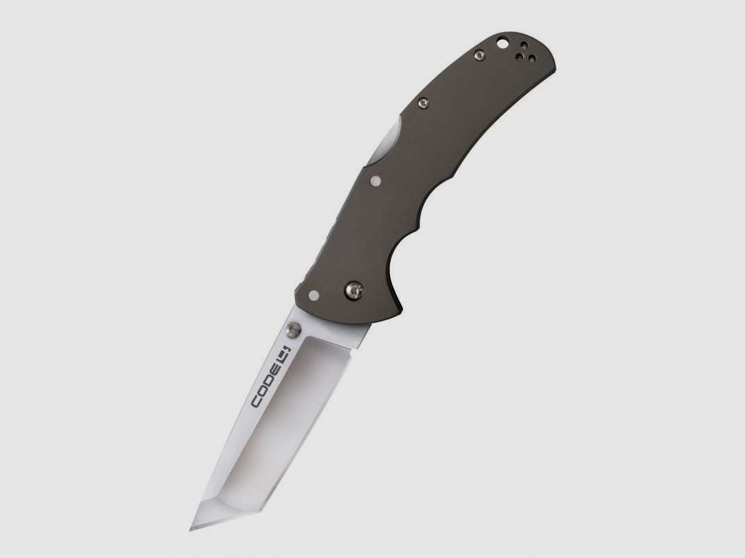 Cold Steel Taschenmesser Code 4 Tanto Point, S35VN, Glatte Schneide