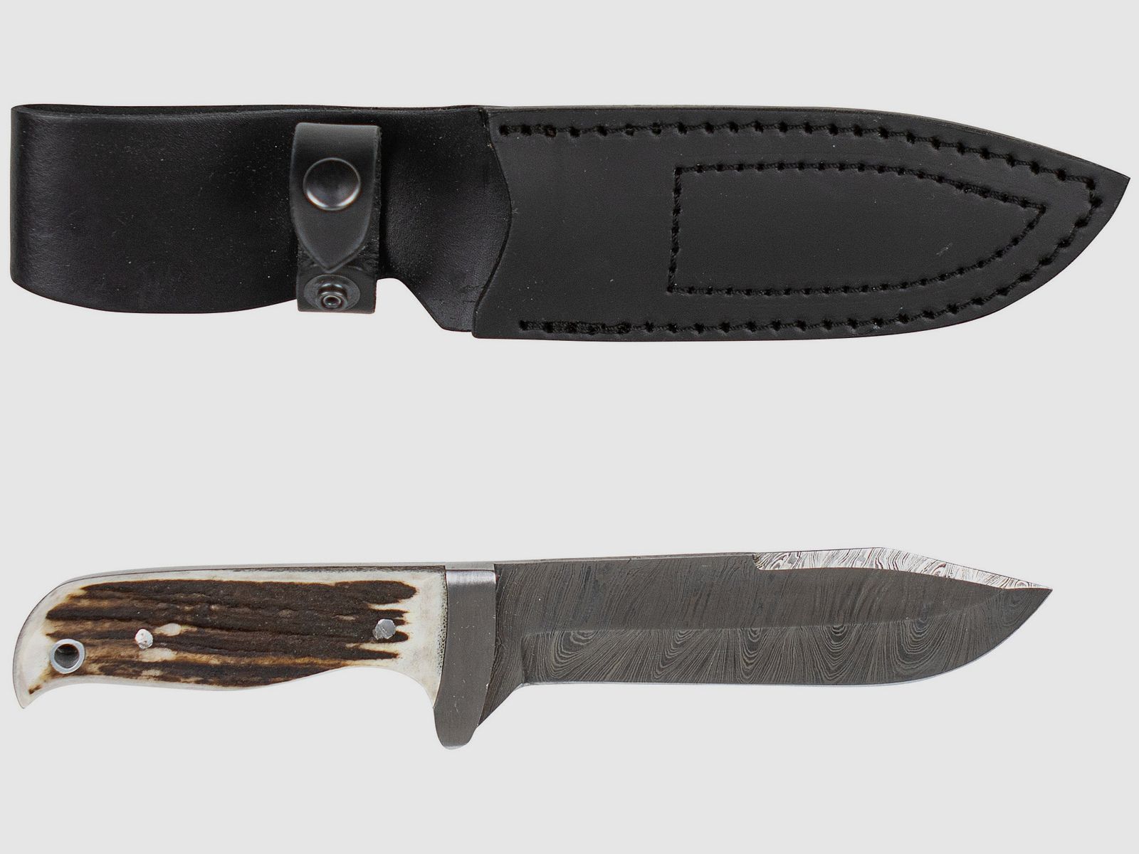 Nordforest Hunting Jagdmesser Damast
