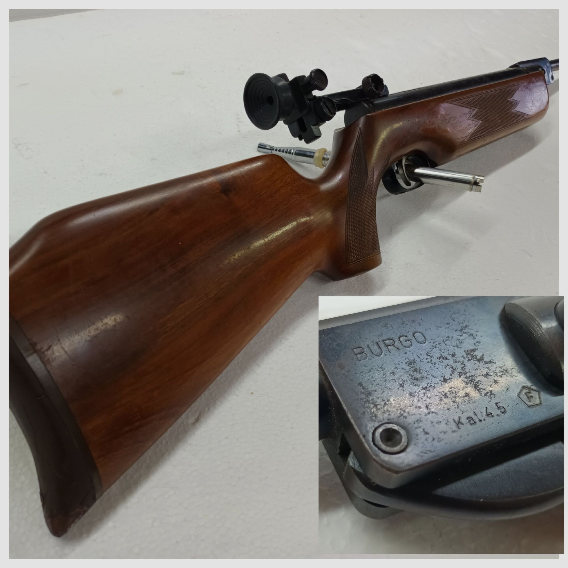 BURGO - air rifle - ready to shoot - caliber 4.5mm (.177) diabolo, image 3 of 6