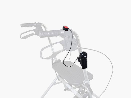 Schutzalarm für Rollator, Rollstuhl, Gehstock