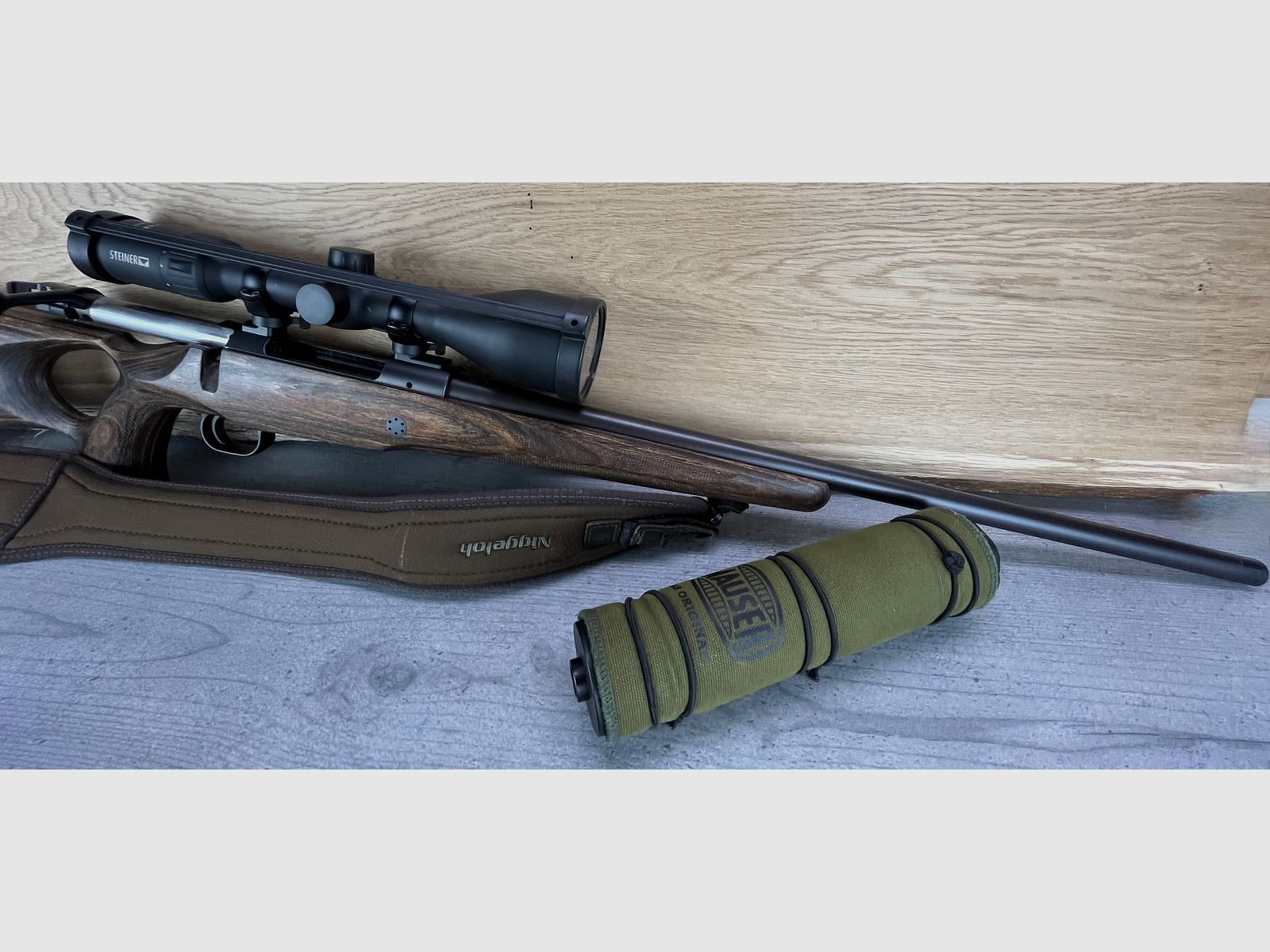 Mauser M12 "Max" Kal.: 308Win + A-TEC Mauser Schalldämpfer + Steiner Ranger 4 3-12x56