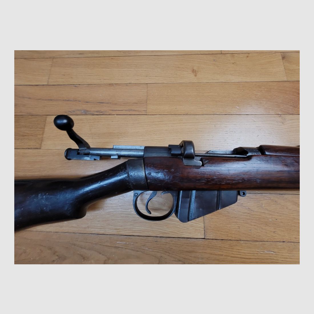 Seltenes Gewehr LEE ENFIELD MKIII Stern – Bestellung aus Siam von 1919 – Regiment der Wilden Tiger von König Rama VI – Herstellung BSA von 1919 – Kal. 303 British – Sehr guter Lauf – Seltene Variante des LEE Enfield in TBE, Bild 5 von 27