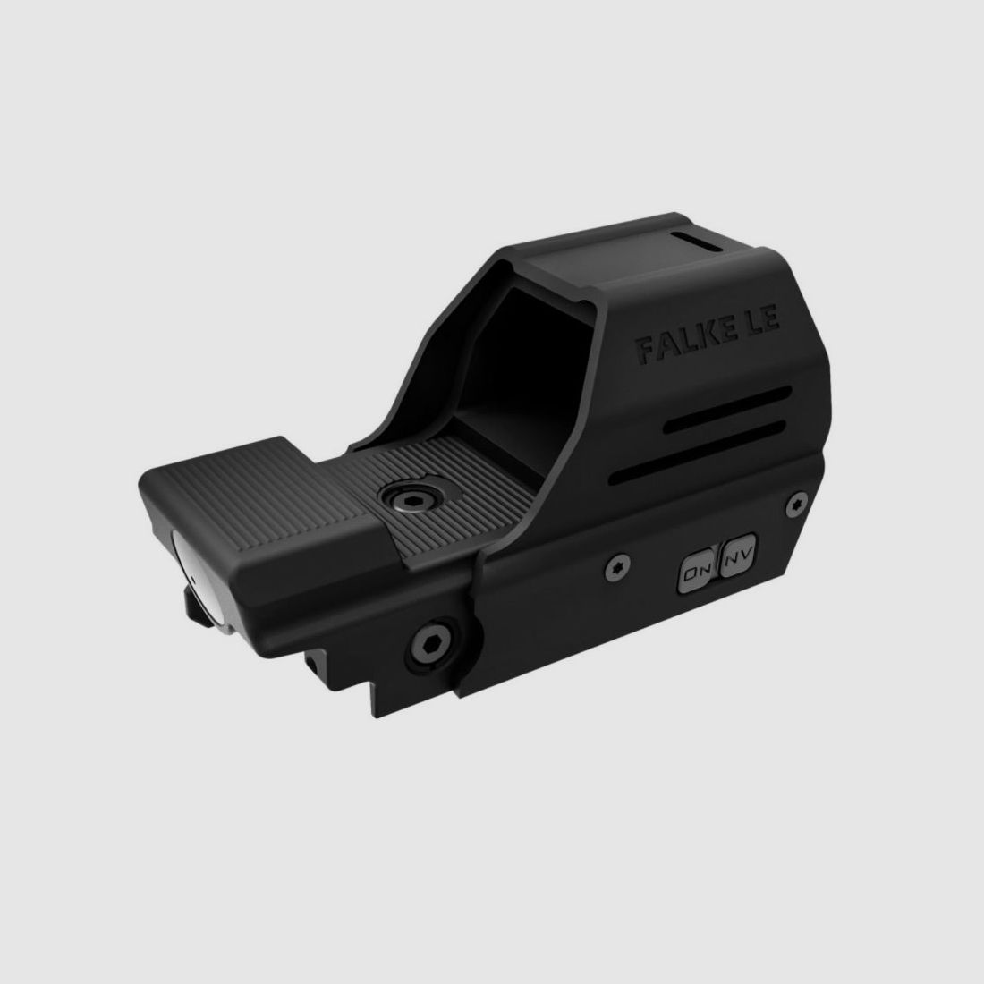 Leuchtpunktvisier Red Dot Falke L.E. - QL Generation II, Law Enforcement, Profi QualitĂ¤t, schussfest, fĂĽr Weaver-, Picatinny-Schiene