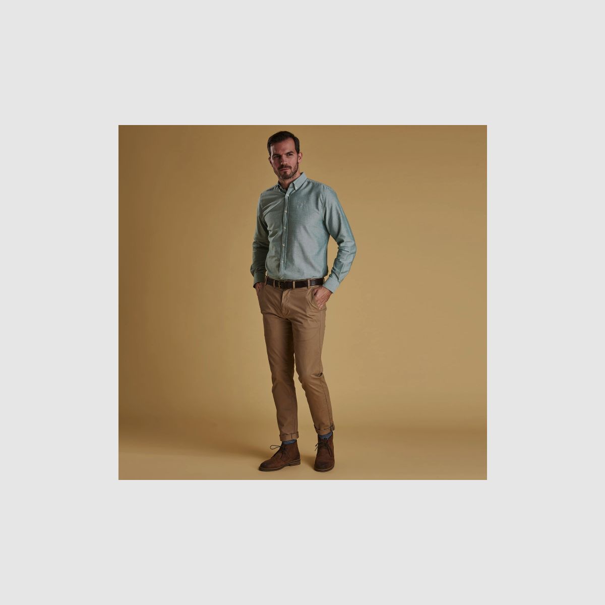 Koszula Oxford 3 Zielona BARBOUR