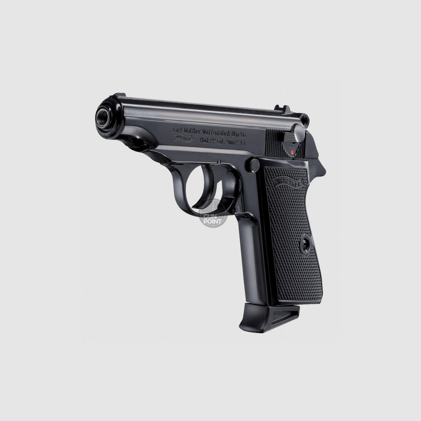 Schreckschuss - Gas Signal Pistole - Walther PP - 9 mm P.A.K.