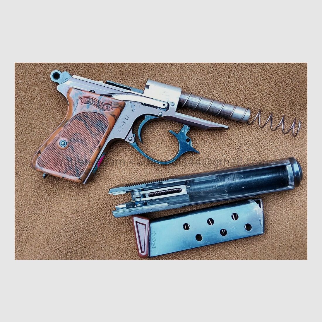 Walther Zella Mehlis PPK 90° Sicherung