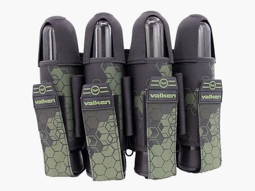 Valken Fate GFX 4+3 Paintball Battlepack (Cube Oliv Camo)