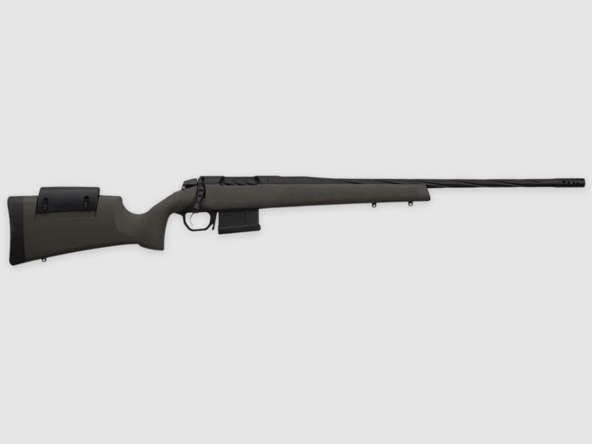 Weatherby 307 Range XP .308 Win. 22"/56cm Spiral Fluted 1/2"x28 Repetierbüchse inkl. Picatinnyschiene