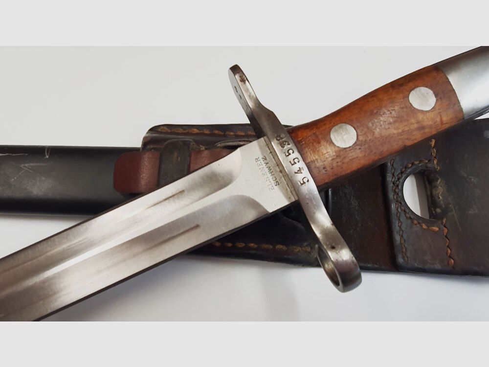 Waffenfabrik Bern Schweizer K31 Kaliber 7,5x55swiss komplett nummerngleich + Hämmerli