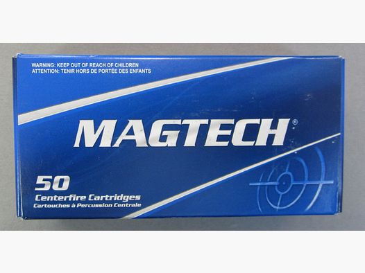 MAGTECH 357 Mag. FMJ Plana / Full Metal Jacket Cabeza Plana
