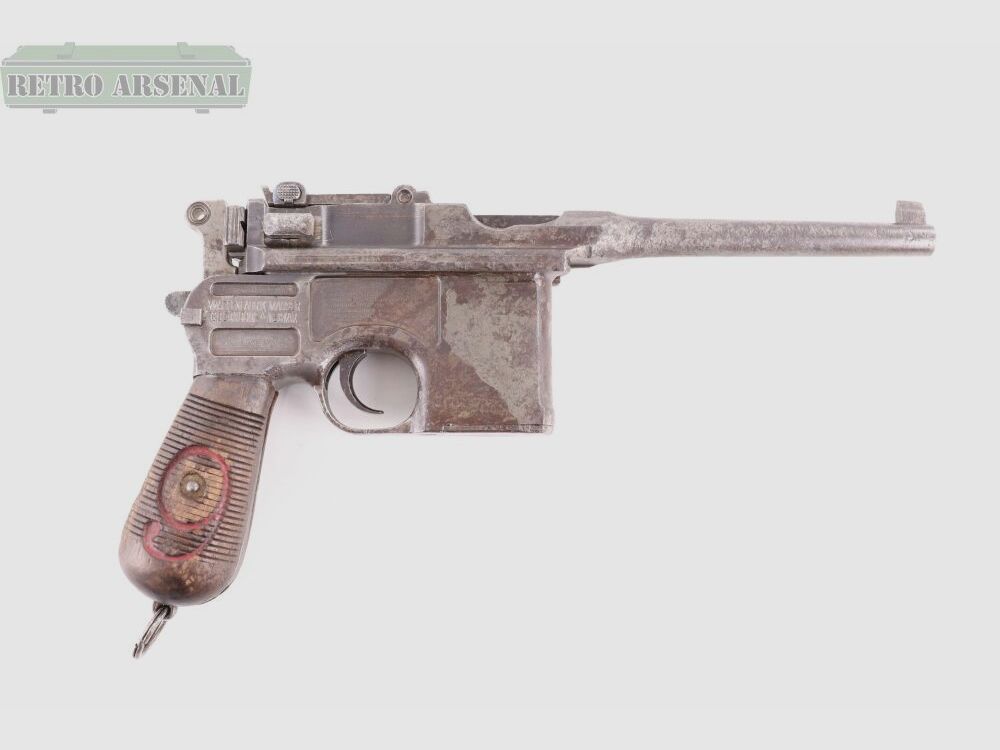 Mauser C96 Czerwony 9