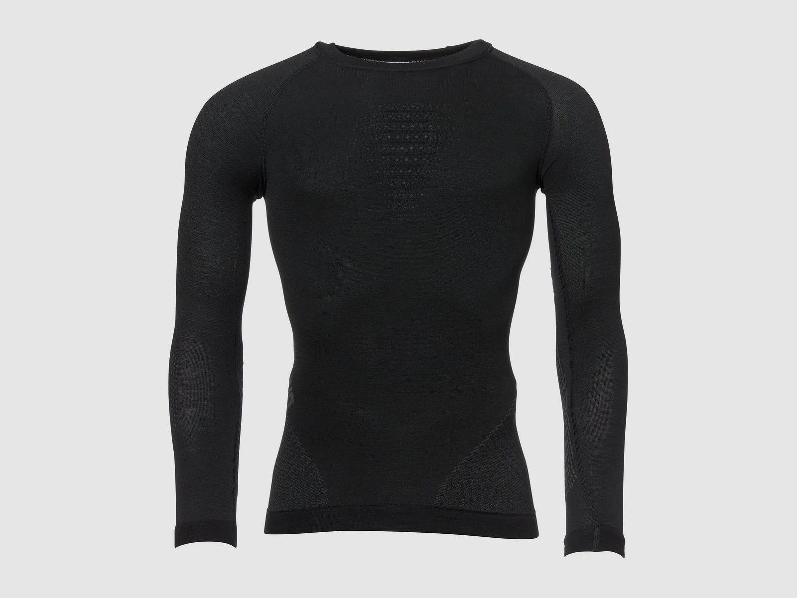 Uyn UYN Longsleeve Fusyon Merino Männer schwarz anthrazit