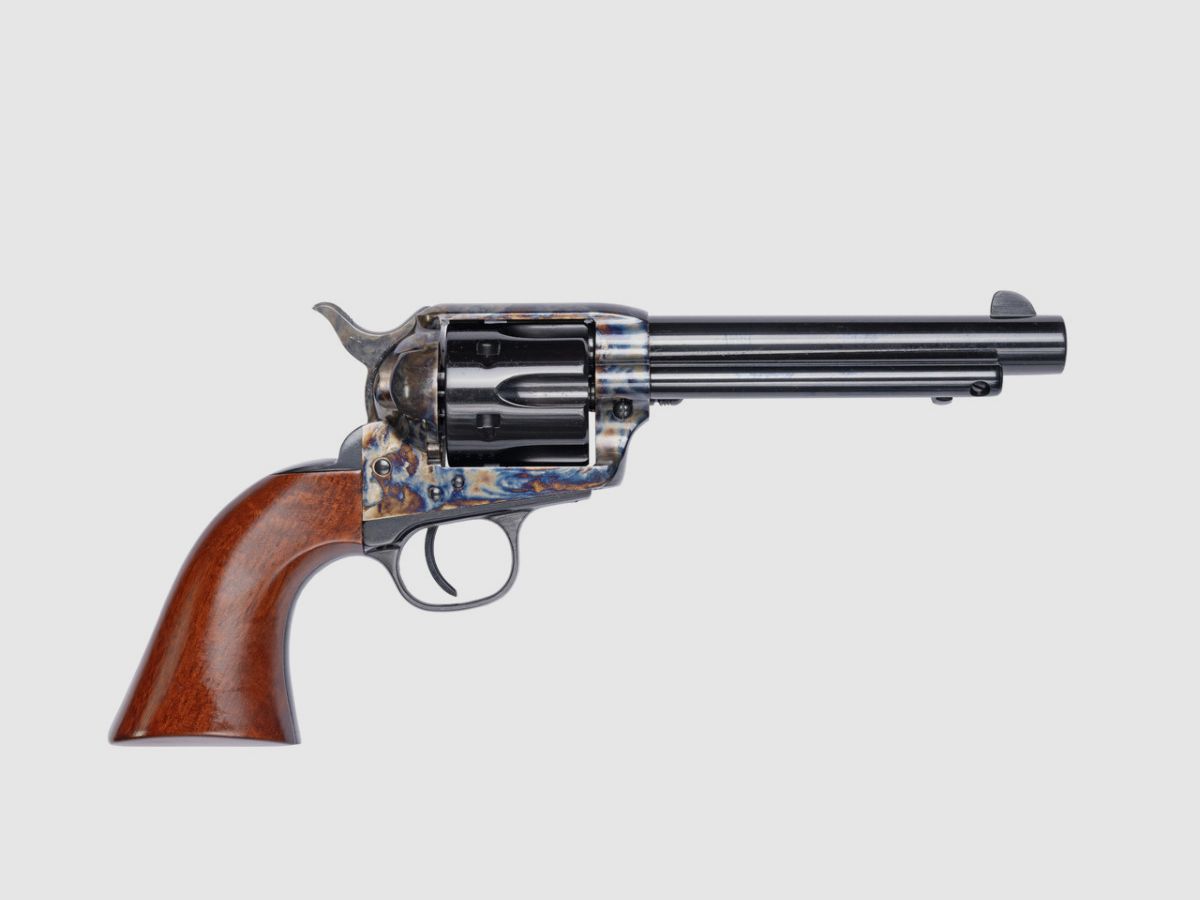 REV UBER 1873 CATTLEMAN .QD .357M 7,5" NEUES MODELL BLAUES STAHL, Bild 16 von 20