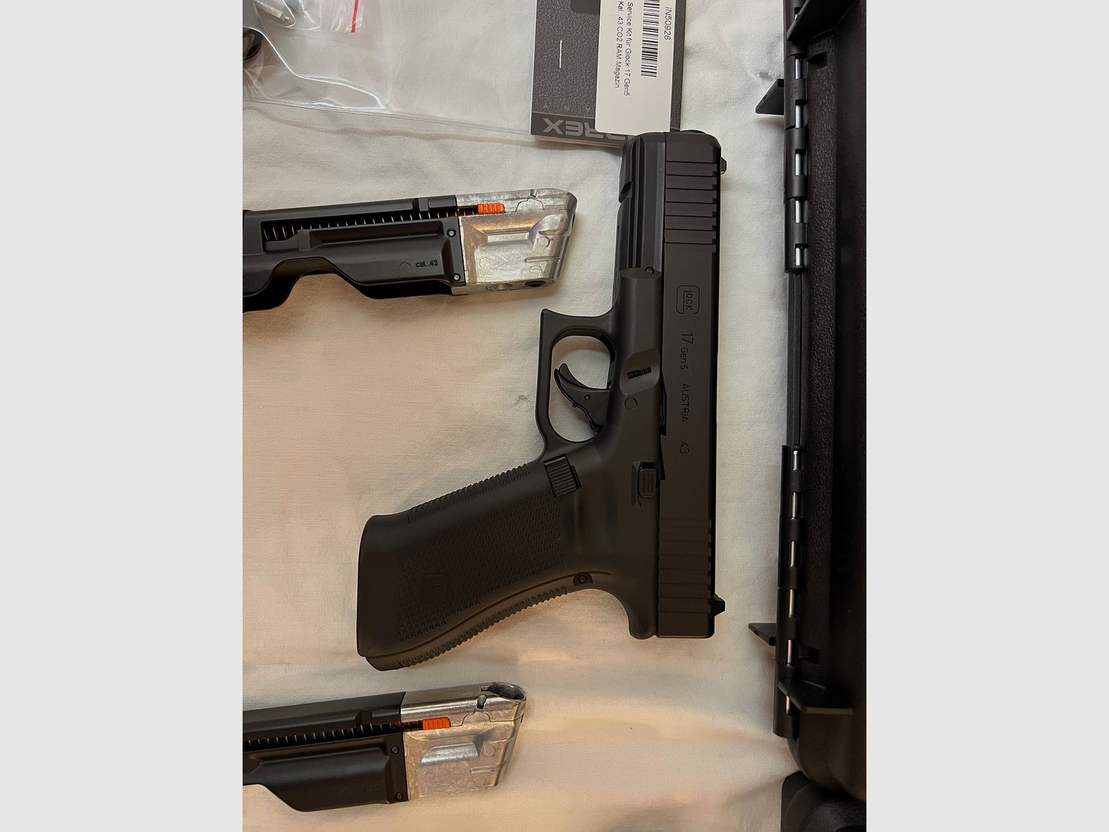 Umarex VFC Glock 17 Gen.5 T4E CO2-RAM Pistole Kal. .43 neu NP 300€