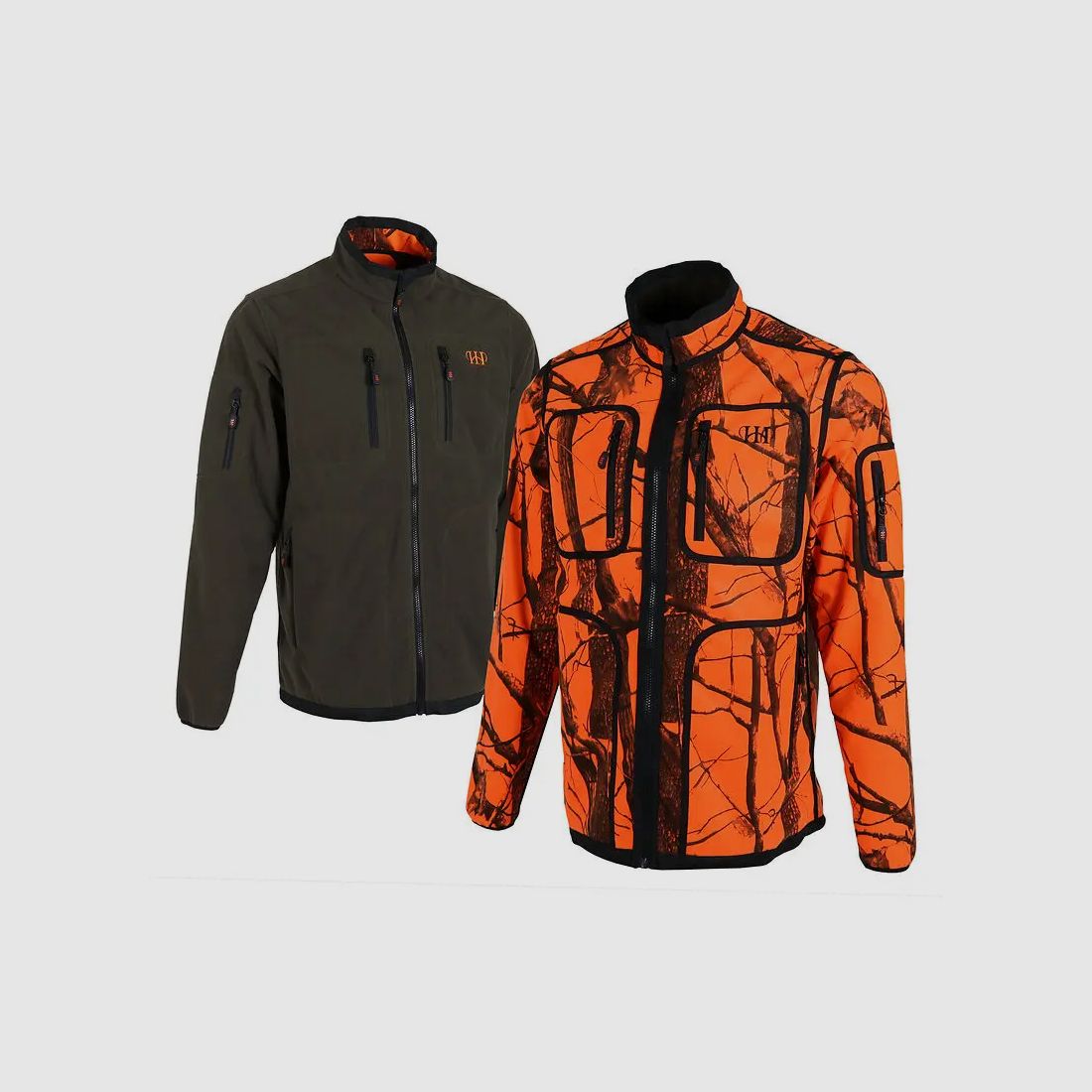 House of Hunting Reversible Fleece Jacket