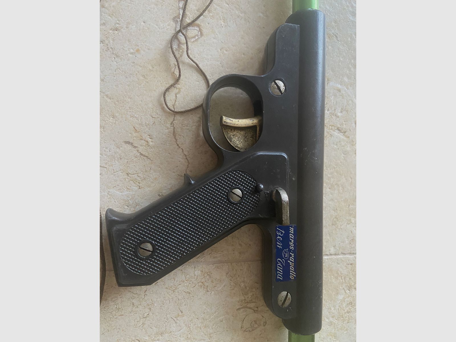 Harpune Retro Vintage Mares Rapallo met Veer