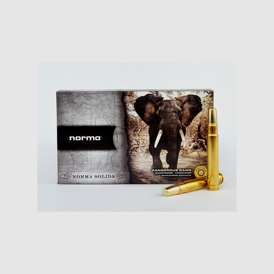 NORMA AFRICAN PH .416 Remington Magnum, SOLID 400 grs 1 Pack (10 shots at €12.60*)