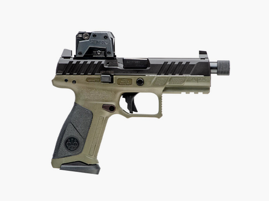 Beretta APX A1 Tactical OD Green, RDO Ready, 9x19, 17 coups, MT 1/2"x28 (optique non incluse)