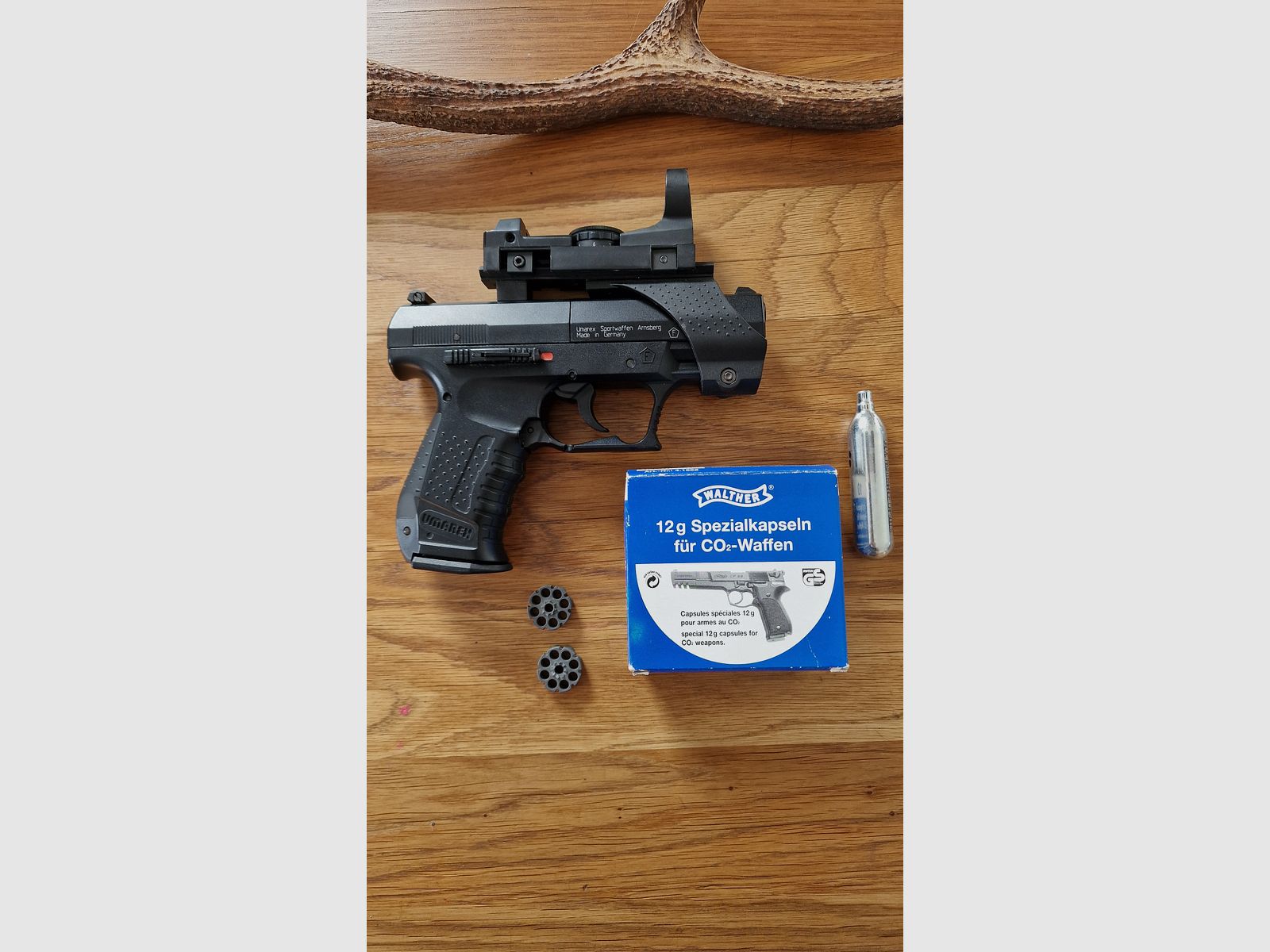 Umarex CPS Sport con punto de luz pistola de aire CO2