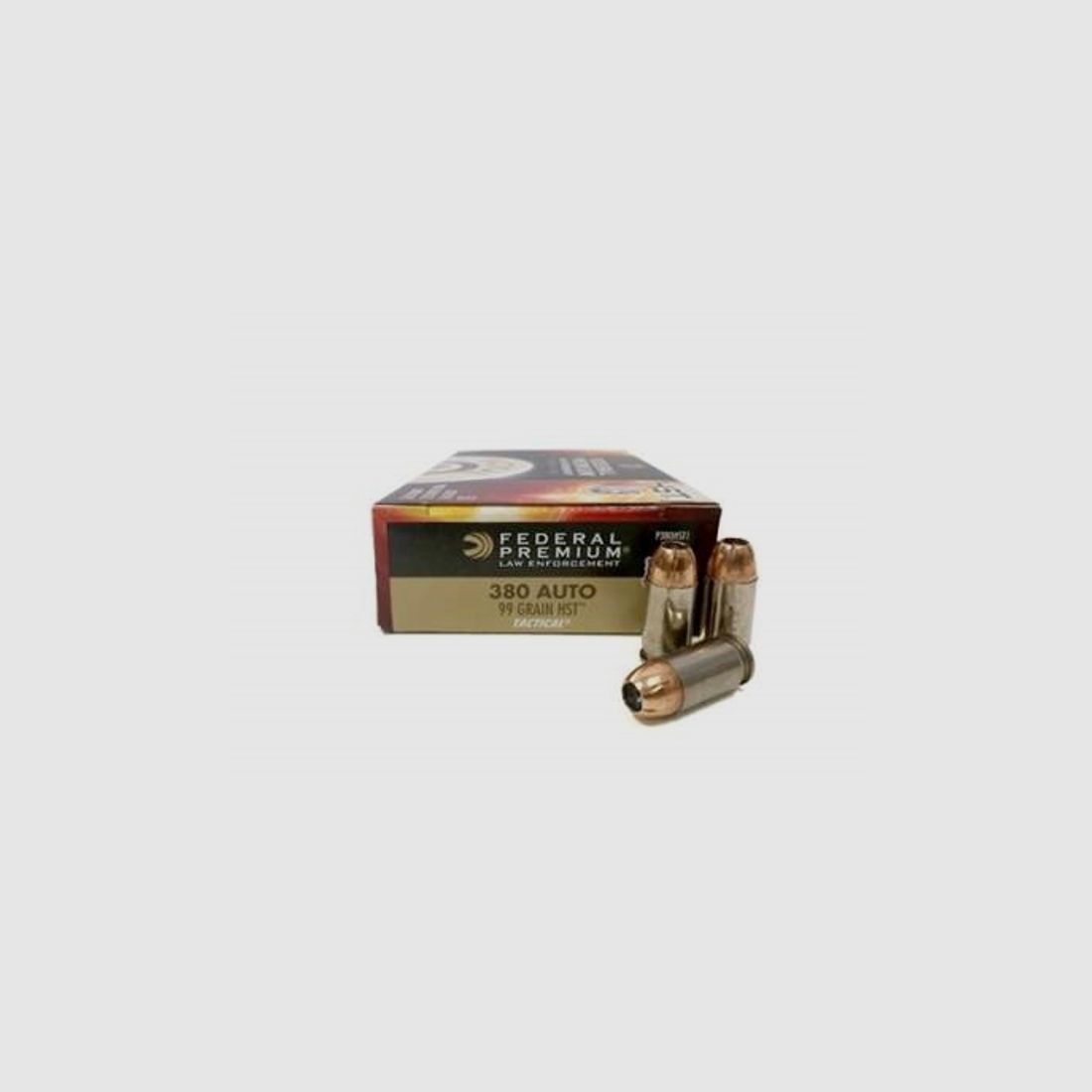 Federal Premium Personal Defense HST Law Enforcement .380 Auto 99GR JHP 50 cartouches
