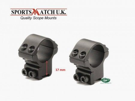 SPORTSMATCH Anelli 1 pollice scina 11mm medi