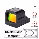 OSIGHT „S“ Red Dot 2MOA / Circle 32MOA RMsc, Bild 5 von 9