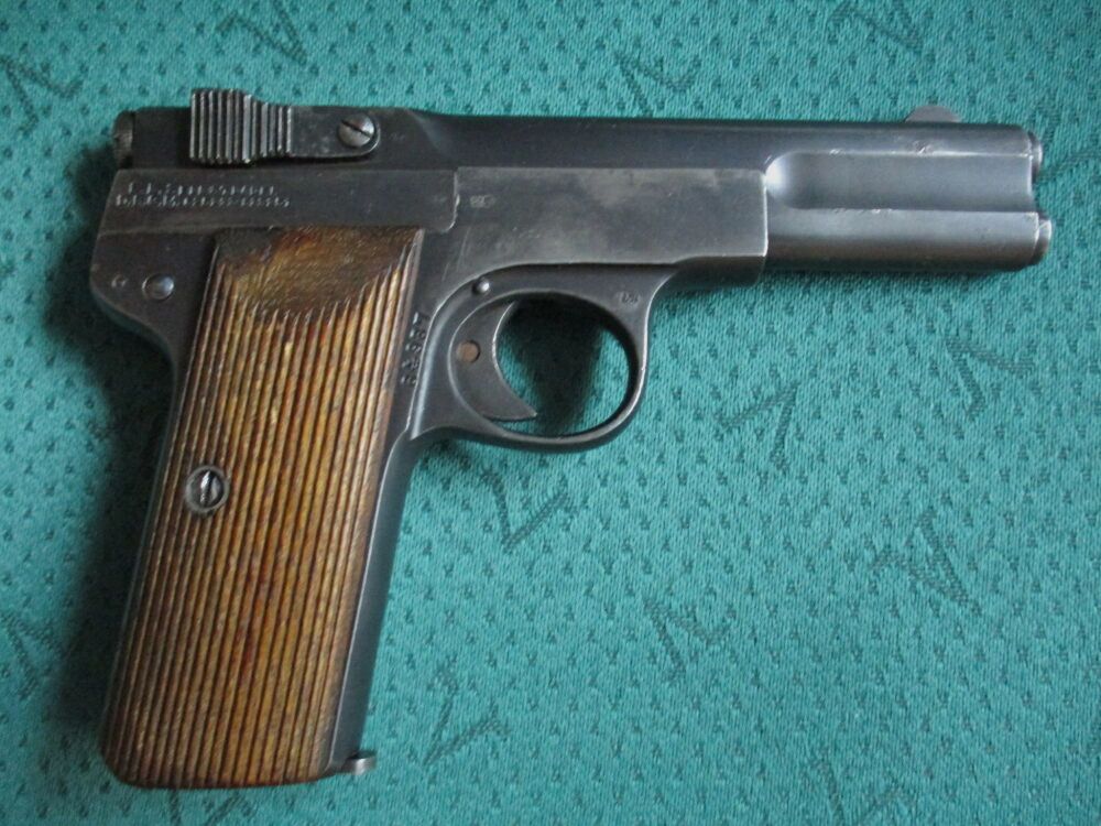 Pistole 7,65mm Langenhan Armeepistole aus Sammlung