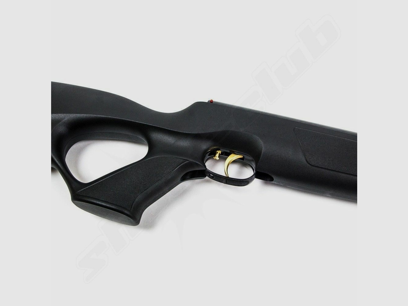 Fucile ad aria Weihrauch HW 97 Black Line cal. 4,5 mm in set di trappole per proiettili