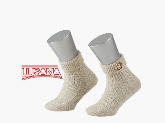 Lusana Kinder Sommersocke mit Hirsch L1265-75