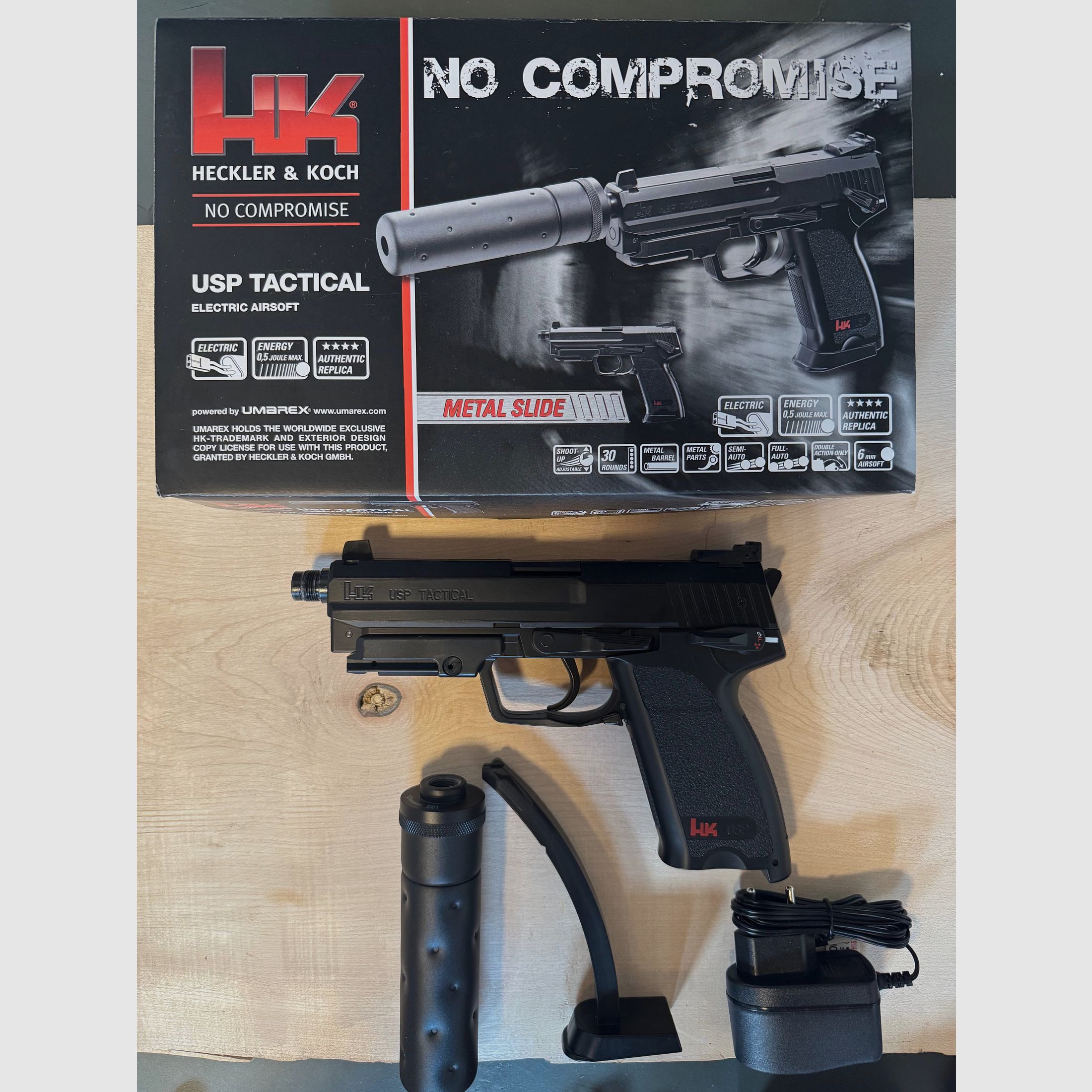Airsoft CZ P-09 CO2 & HK USP Tactical & accessori
