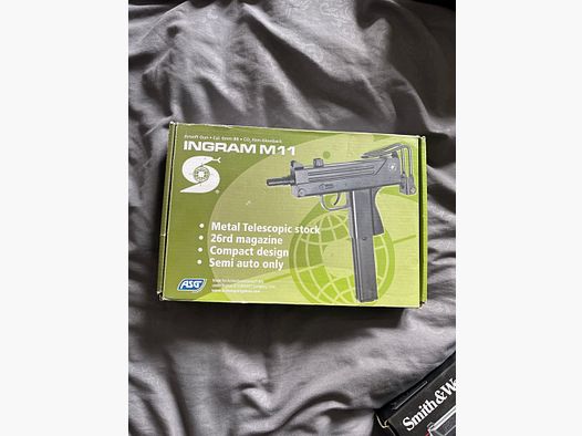 Ingram M11 CO2 Schwarz