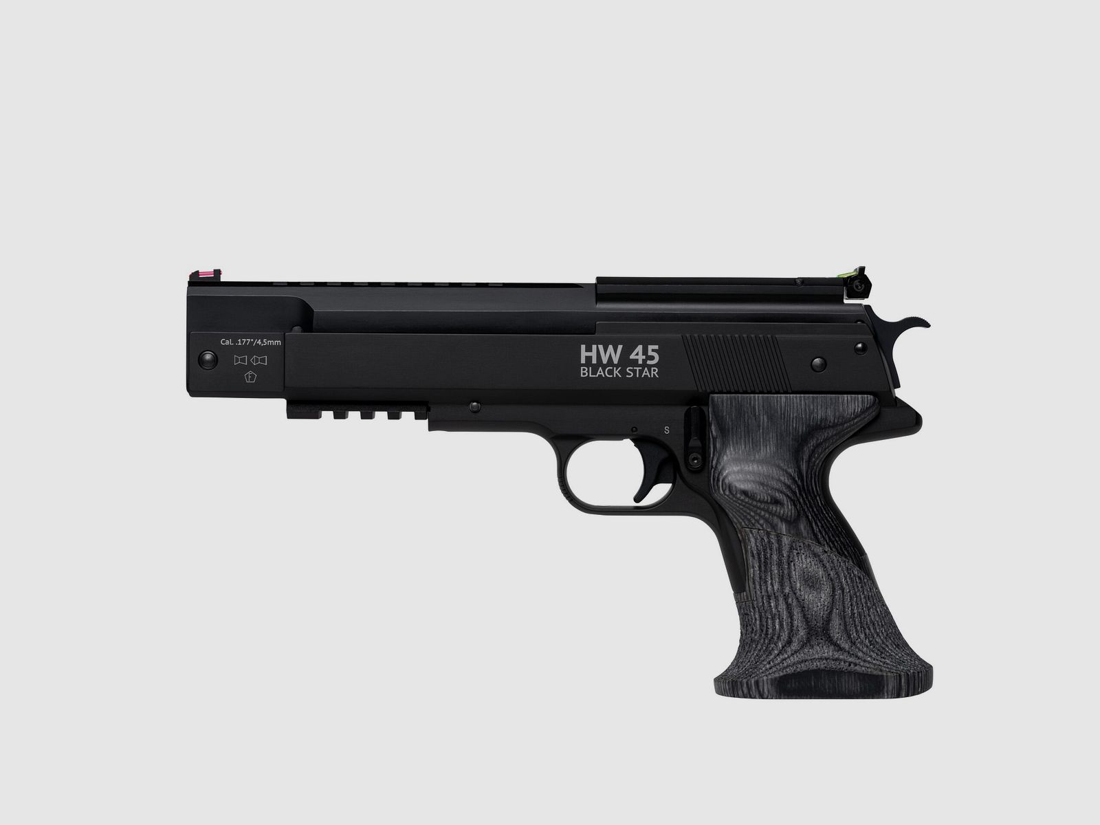 Air pistol Weihrauch HW 45 Black Star cal. 4.5mm