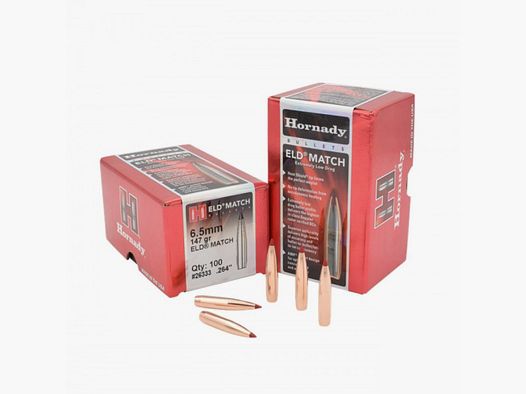.264 Pociski Hornady ELD 147 gr VE100