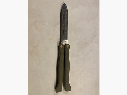 Winchester coltello a farfalla (Balisong) – inox – Vintage