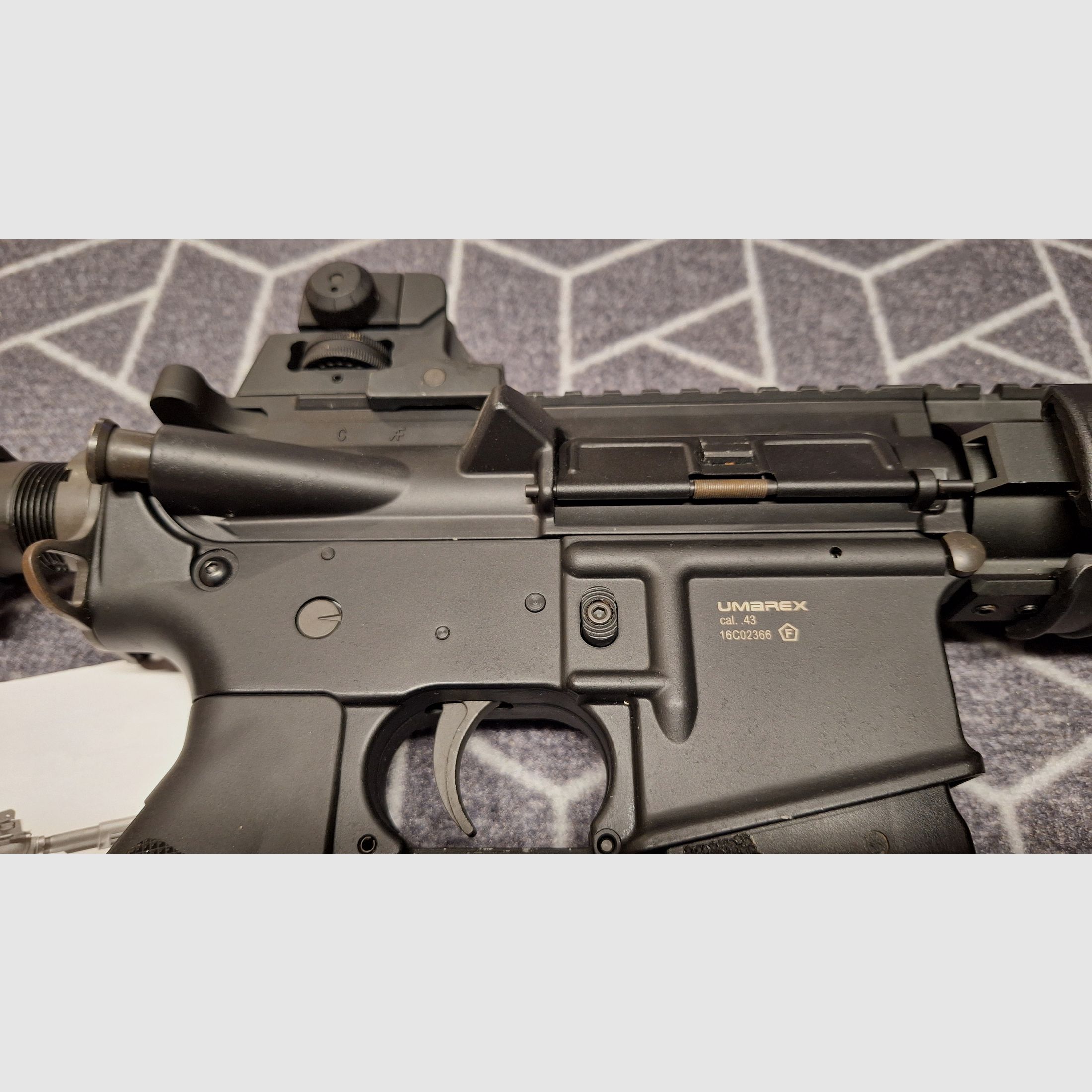 Umarex T4E TM4 RIS CO2 assault rifle .43