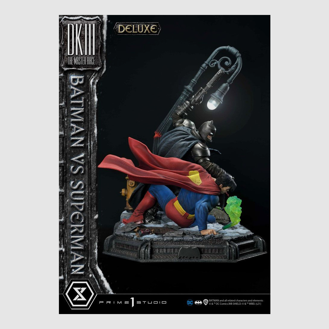 DC Comics Statue Batman Vs. Superman (The Dark Knight Returns) Deluxe Bonus Ver. 110 cm | 43018