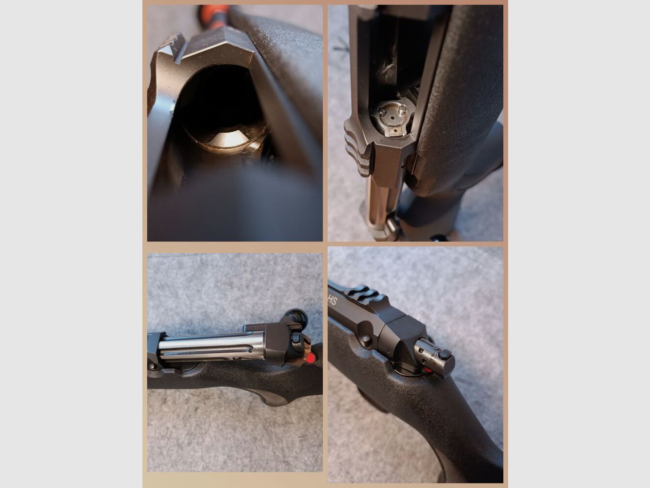 Steel Action Modell Steel Action HS gekürzter Lauf mit Schalldämpfer