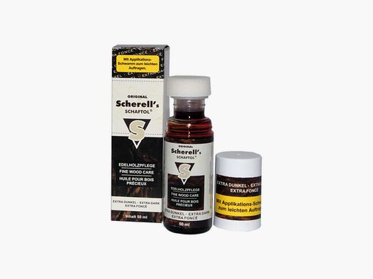 SCHERELL’S extra dark stock oil