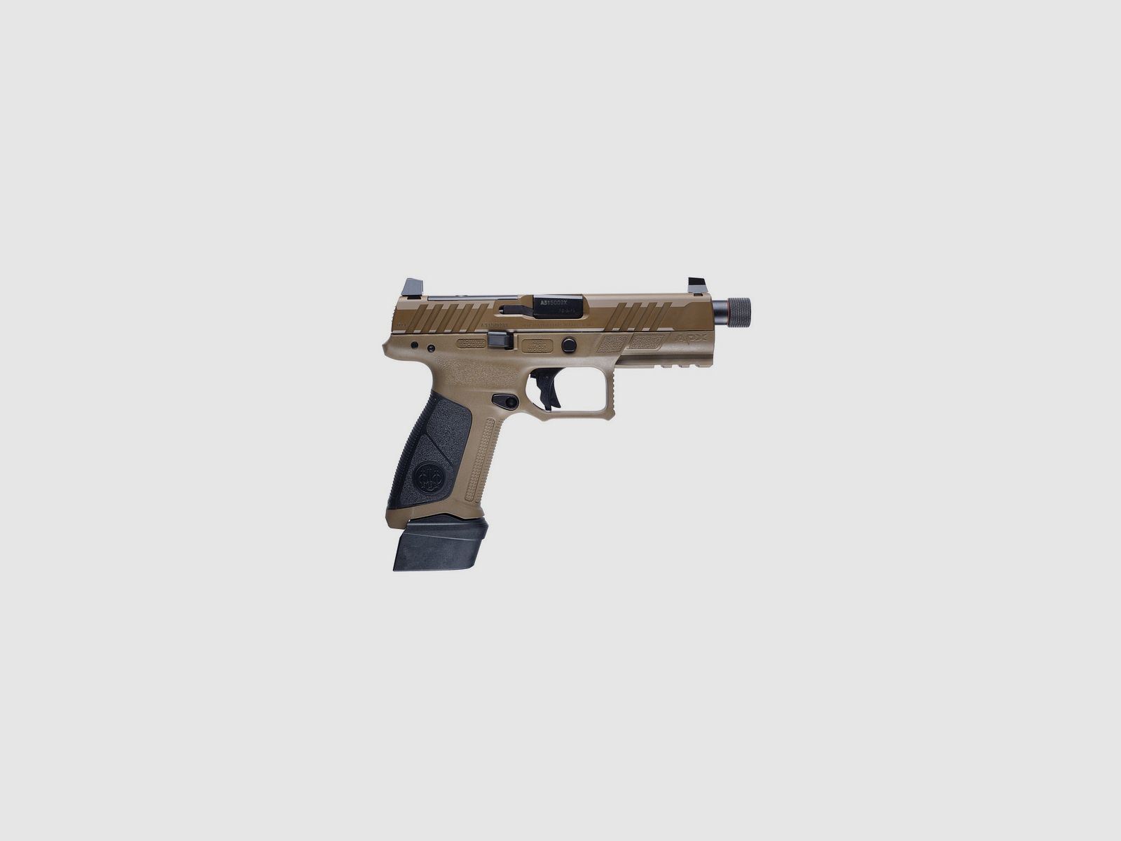 Pistole Beretta APX A1 FULL SIZE TACTICAL FDE 9 Para 3X19