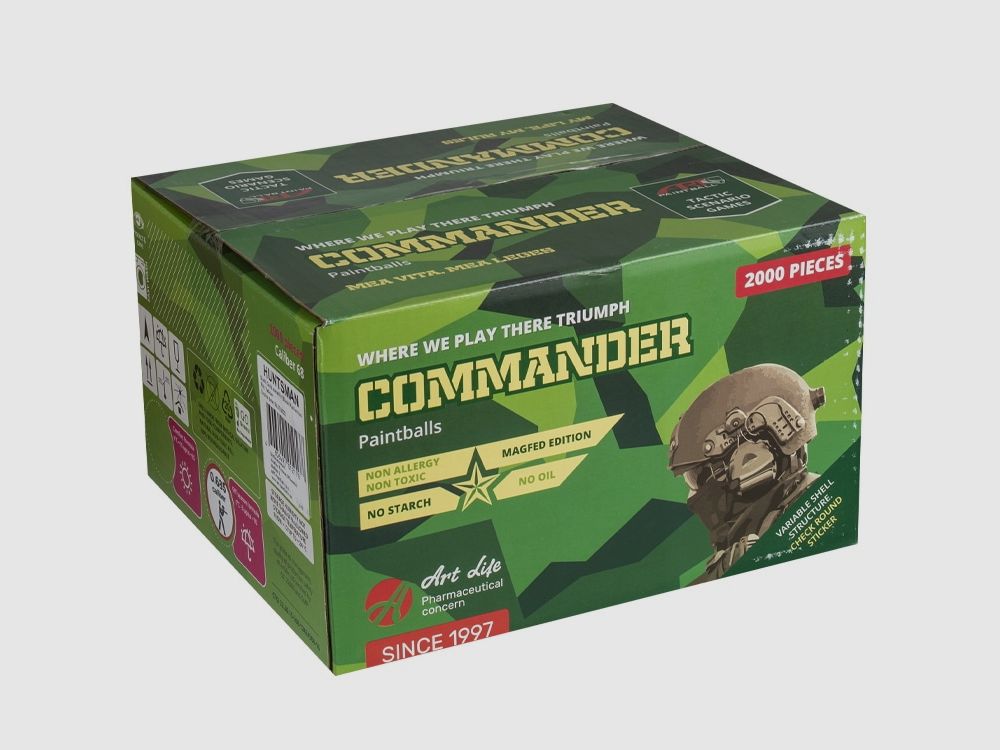 Artlife Huntsman MagFed Premium Paintballs (2000 doos)