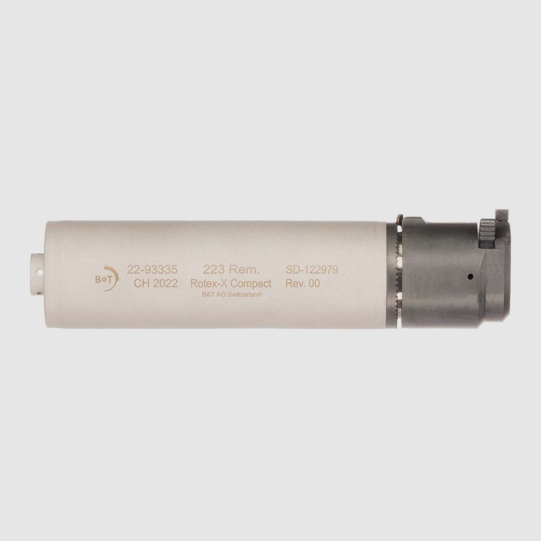 B&T Schalldämpfer Rotex-X - .223/5,56 - QDN Schnellverschluss