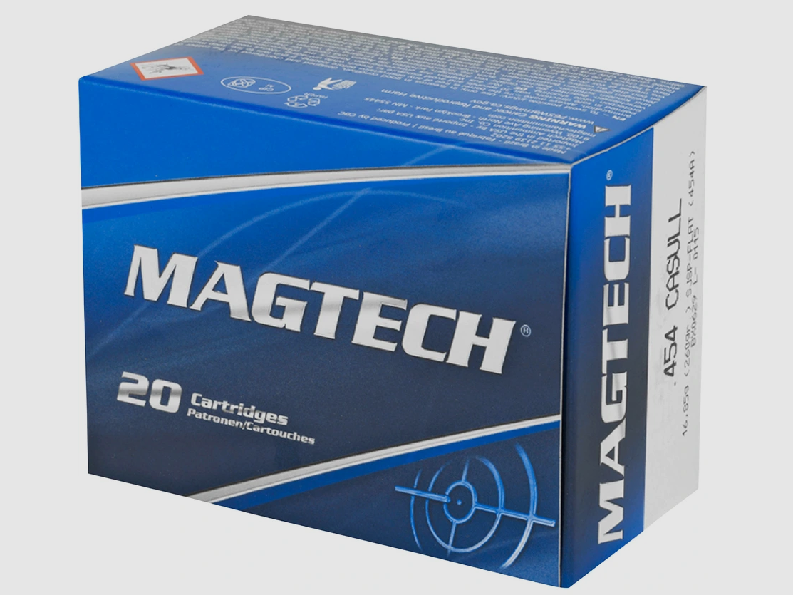 Magtech .454 Casull SJSP – 16,8g/260gr