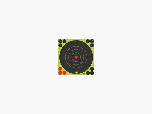 PRO SHOT SPLATTERSHOT 12" GRÜN BULLSEYE 5 STÜCK