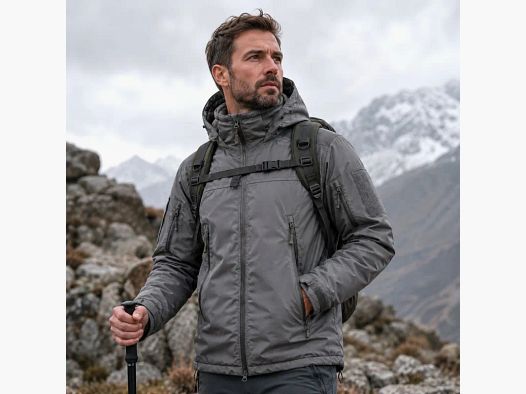 Parka Hardshell kaki XMF 200 – Warm, wasserdicht und robust